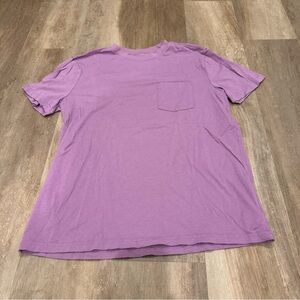 GAP Purple Crew Neck Pocket Tee